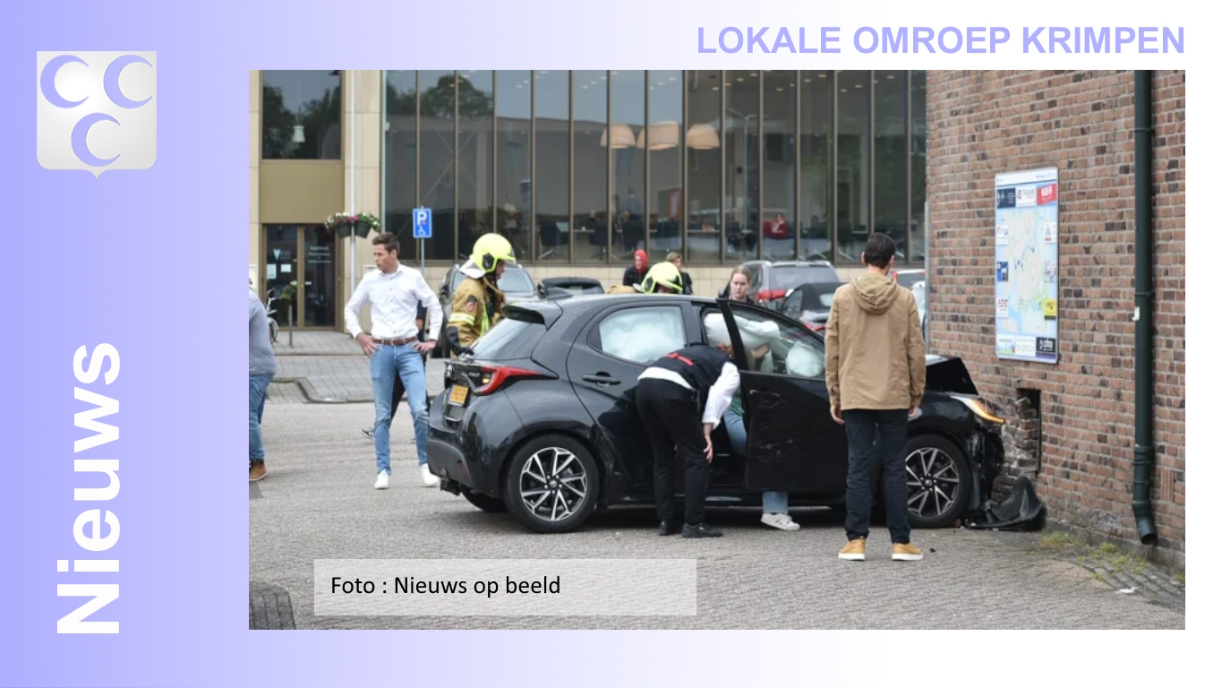 Botsing met elektriciteitshuisje